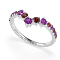 Graduated Stone Chevron Samala Band