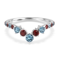 Graduated Stone Chevron Samala Band