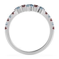 Graduated Stone Chevron Samala Band