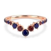 Graduated Stone Chevron Samala Band