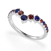 Graduated Stone Chevron Samala Band