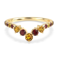 Graduated Stone Chevron Samala Band