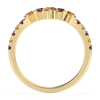 Graduated Stone Chevron Samala Band