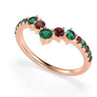 Graduated Stone Chevron Samala Band