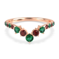 Graduated Stone Chevron Samala Band