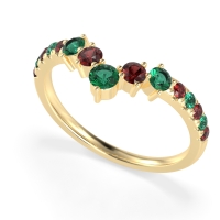 Graduated Stone Chevron Samala Band