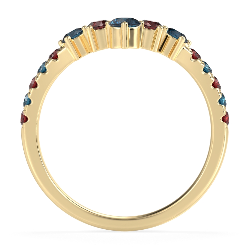 Graduated Stone Chevron Samala Band