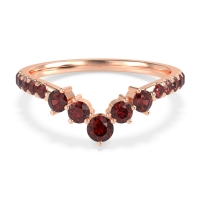 Graduated Stone Chevron Samala Band