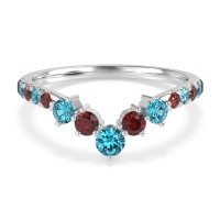 Graduated Stone Chevron Samala Band