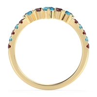 Graduated Stone Chevron Samala Band