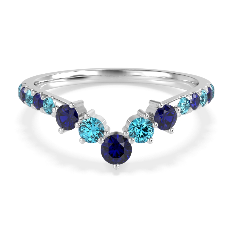 Graduated Stone Chevron Samala Band