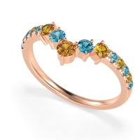 Graduated Stone Chevron Samala Band