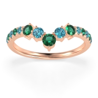 Graduated Stone Chevron Samala Band