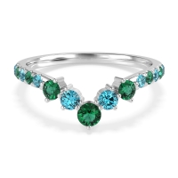 Graduated Stone Chevron Samala Band