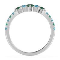 Graduated Stone Chevron Samala Band