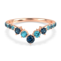 Graduated Stone Chevron Samala Band