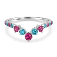 Graduated Stone Chevron Samala Band