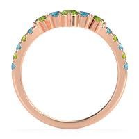 Graduated Stone Chevron Samala Band