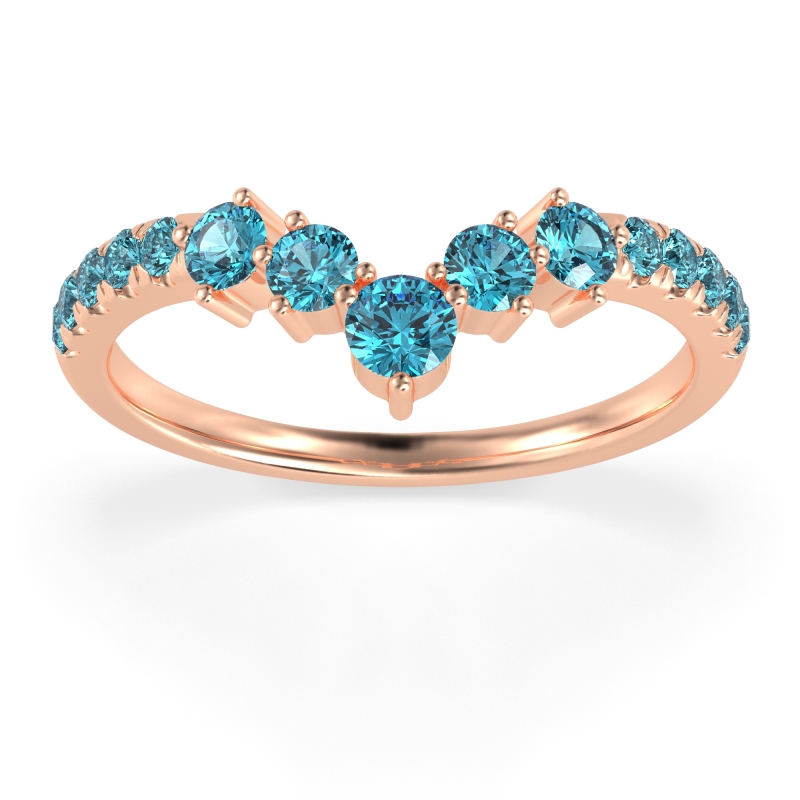 Graduated Stone Chevron Samala Band