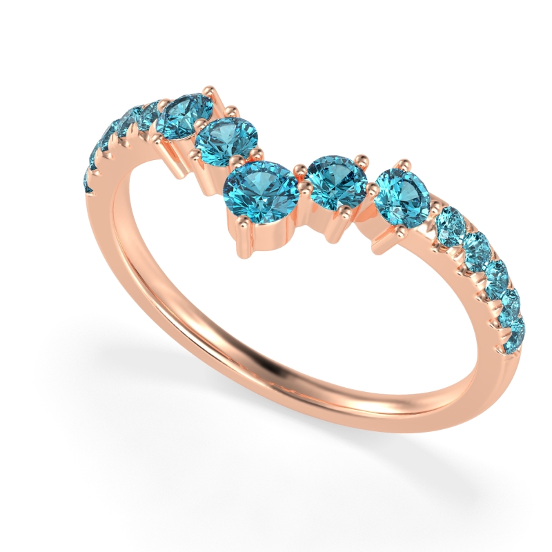 Graduated Stone Chevron Samala Band