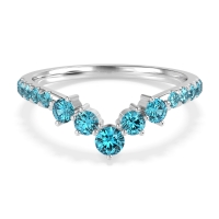 Graduated Stone Chevron Samala Band