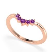 Curved Minimalist Wedding Pala Band