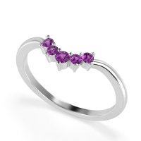 Curved Minimalist Wedding Pala Band