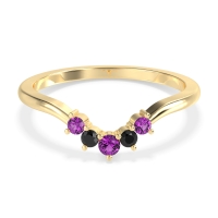Curved Minimalist Wedding Pala Band