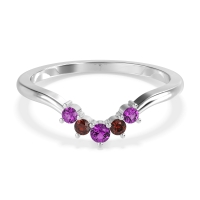 Curved Minimalist Wedding Pala Band