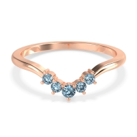 Curved Minimalist Wedding Pala Band