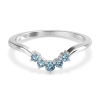 Curved Minimalist Wedding Pala Band