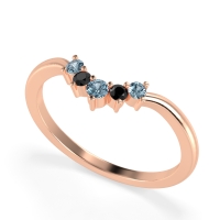 Curved Minimalist Wedding Pala Band