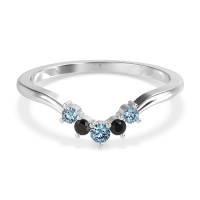 Curved Minimalist Wedding Pala Band