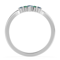Curved Minimalist Wedding Pala Band