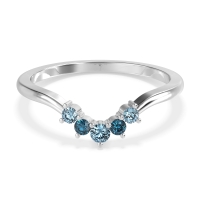 Curved Minimalist Wedding Pala Band