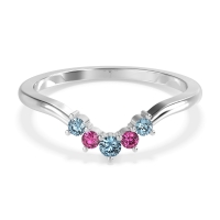 Curved Minimalist Wedding Pala Band