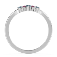Curved Minimalist Wedding Pala Band