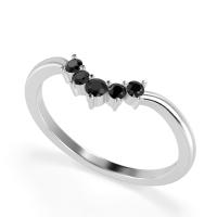 Curved Minimalist Wedding Pala Band