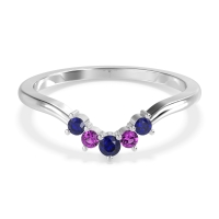 Curved Minimalist Wedding Pala Band