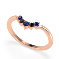 Curved Minimalist Wedding Pala Band