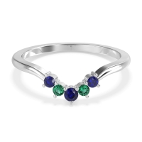 Curved Minimalist Wedding Pala Band