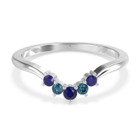 Curved Minimalist Wedding Pala Band