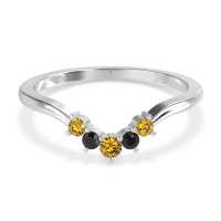 Curved Minimalist Wedding Pala Band