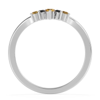Curved Minimalist Wedding Pala Band