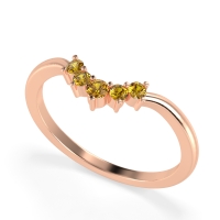 Curved Minimalist Wedding Pala Band