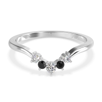 Curved Minimalist Wedding Pala Band