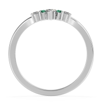 Curved Minimalist Wedding Pala Band