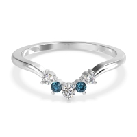 Curved Minimalist Wedding Pala Band