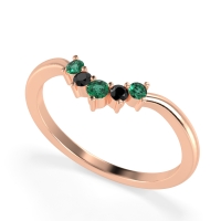 Curved Minimalist Wedding Pala Band