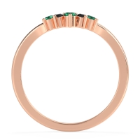 Curved Minimalist Wedding Pala Band